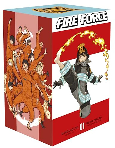 Fire Force Manga Box Set 1 (Vol. 1-6) (FIRE FORCE BOX SET)