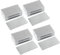 Waziaqoc 4 Pack Magnetischer Türschnapper, Edelstahl Magnetriegel mit Klebstoff, Ultra Dünne Türmagnete, Ohne Bohren Schrank Magnetverschlüsse für Schubladenschrank und Küchenschrank