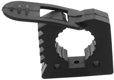 iplusmile Quick Release Pipe Clamp 28-38MM for Mounting Tools Rubber Installation for Fire Trucks Off Road Vehicles Secure Fastening Mechanism