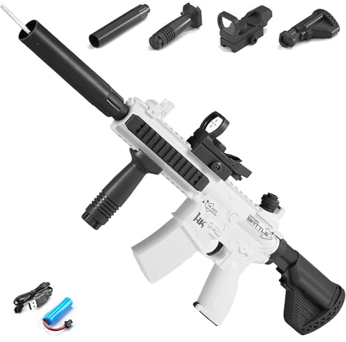 Elektrisk vattenpistol, elektrisk vattenpistol för vuxna och barn, vattenpistol-leksak för barn, elektrisk vattenpistol, stor kapacitet, strandpartyleksak, för pool