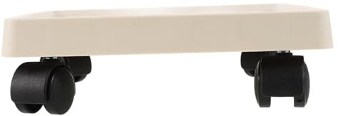 POPETPOP Plateau à Plantes avec roulettes Support pour Jardinière Mobile Bac à Fleurs Intérieur et Extérieur