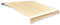 AUVYI Toldo de repuesto, color amarillo y blanco, 3 x 2,5 m, resistente a los rayos UV, resistente a la intemperie, para balcón, terraza, jardín, toldo, marco no incluido