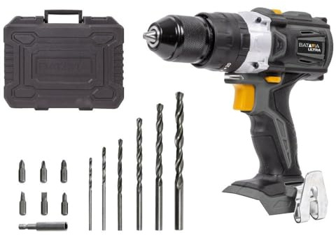 Batavia Maxxpack 18V Cordless Brushless Combi Drill 60 Nm (Without Battery and Charger) - 18V Maxxpack Collection Ultra for DIY Professionals and Home use