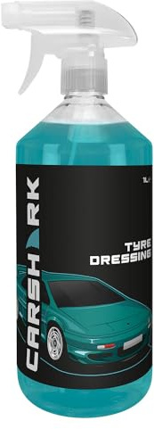 CARSHARK Tyre Dressing 1 Litre, High Performance Formula, Deep Shine, UV Protection
