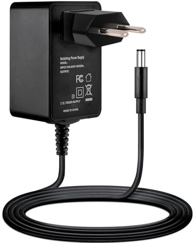 Guy-Tech Adaptador de 5 V CA, compatible con maletín Bauhn Retro Tocadiscos, fuente de alimentación de repuesto + enchufe de la UE