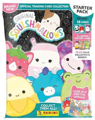 Squishmallows Official Trading Card Collection - Starter Pack