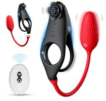 2 en 1 Sex Toys Couples Gode Vibromasseurs Détachable, Anneau Pénien, œuf Vibrant, Plug Anal 10 Vibration Sex Toýs Femme Homme Adultes Convient à Prostate Point G Clitoris et de l'anus Sextoyse