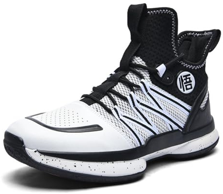 Herr Basketbollskor Höga Sock-Passform Flywire | Herr Höga Basketbollskor Sock-Passform Flywire-System Antihalk Stötdämpande Sportskor