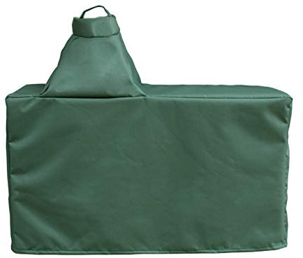 Mini Lustrous Large Big Green Egg Table Cover, Heavy Duty & Waterproof, Green, 60L-27W-31H