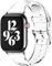 elago Clear Band Kompatibel mit Kompatibel mit Apple Watch 10/9/8/SE2/7/SE/6/5/4 und Ultra 2/Ultra [49/46/45/44/41/40/38/39mm], Transparentes Smartwatch Ersatzband