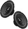 COPPIA WOOFER 16,5 CM 4 o 8 Ohm ALTOPARLANTI 165 MM - SOSPENSIONE MORBIDA - 2 X 150W MAX - x casse acustiche o sportello auto (4 Ohm)