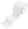 Fadcaer 10M Curtain Header Tape - White Pencil Pleat Curtain Header Tape for Curtains, Windows, Doors, Home, Office