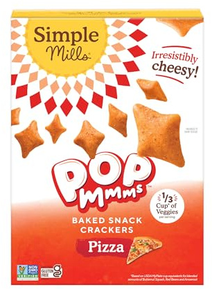 Simple Mills Pop Mmms Pizza Baked Snack Crackers Gluten Free 4oz (1)