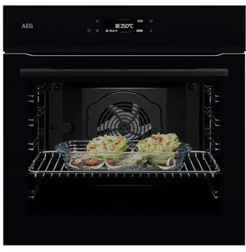 AEG NBE7P60SB MealAssist Pyrolyse Backofen Schwarz