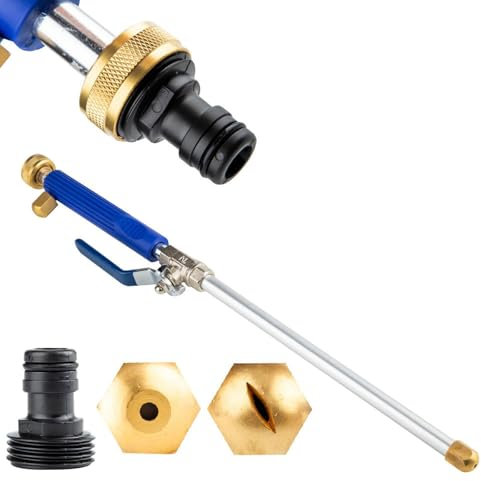Nettoyeur Haute Pression Jetsono 2 en 1 – Compact et Léger, Double Fonction pour Arrosage, Lavage de Voiture et Nettoyage de Surfaces,d'arrosage dans sous Pression