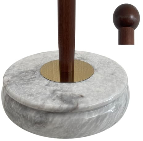 Pied pour drapeau avec mât et épandeur. Pied en marbre blanc et mât en bois laqué. Mât avec pointe boule en bois. Poids pied 12kg. Diamètre pied Φ 310 mm. Hauteur totale 2,35m. Code ML1