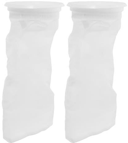 MOTHNUR 2 Pièces Filtre pour Tonneau Pluie avec Couvercle IBC Nylon Réutilisable Écran de Filtration pour Réservoir Eau et Cuve Industrielle