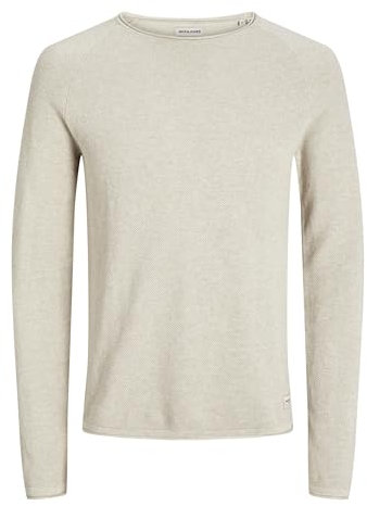 JACK & JONES Male Strickpullover Struktur