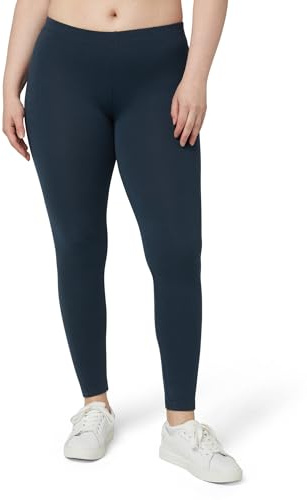 No Nonsense Women's Cotton Leggings Pants, Twilight, Large