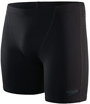 Speedo Eco Endurance+ V Cut Mid Jammers de natación Hombre, Negro, XL