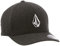 Volcom Full Stone Heather X-Fit Flexfit Cap Basecap Baseballcap Curved Brim (S/M (55-57 cm) - anthrazit)