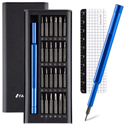 FANACAN Kit Tournevis de precision, Set Outils avec Torx T2 T3 T4 T5 T6 T8 T9 T10, Etoile P2 P5, Triwing Y000, etc, pour iPhone, Macbook, Switch, PS4, Smartphone, Laptop, PC, Lunettes, Montre, etc