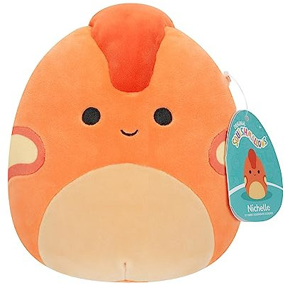 Squishmallows SQCR04122 - Nichelle der Parasaurolophus 19 cm, offizielles Kelly Toys Plüsch, superweiches Kuscheltier