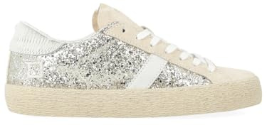 D.A.T.E. Sneaker Donna Hill Low Glitter Platinum (40)
