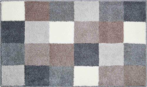 Grund Badteppich 100% Polyacryl, ultra soft, rutschfest, ÖKO-TEX-zertifiziert, 5 Jahre Garantie, BONA, Badematte 70x120 cm, flanell