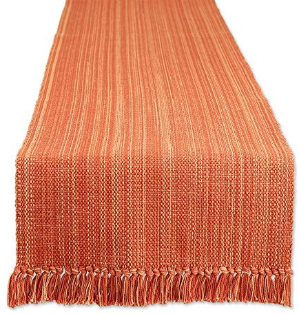 DII Variegated Tabletop Collection, Table Runner3x72, Spice