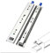 NILZA 1 Pair Drawer Slides With Lock, Full Extension Ball Bearing Side Mount Drawer Runner, Drawer Rails Black Heavy Duty Rails Track Runners, 10 20 30 40 50 60in (Size : 80cm(32in))