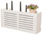 Ulawellor WiFi Router Schrank WLAN Router Aufbewahrungsbox,WLAN Box Verstecken,Weißer Router Regal Wand,Wandmontage Storage Box,Router Kasten für Zuhause und Büro