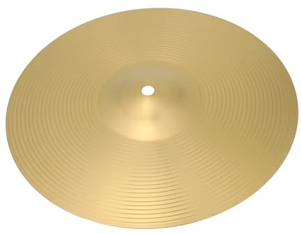 Levemolo 12 Zoll Jazz Drum Becken Ersatzbeckenstütze Für Schlagzeug-kits Crash-becken Aus Messing Für Anfänger