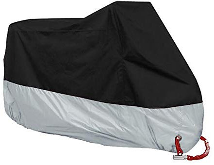 Housse de moto en tissu pour moto et scooter - Protection universelle contre les UV - Imperméable à la pluie et à la poussière - A - 200 x 90 x 100 cm