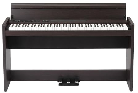 Korg LP-380U - Digital Piano with Stand - Rosewood Grain Finish
