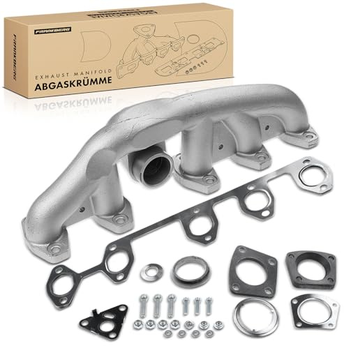 Frankberg Collettore di scarico Compatibile con M.u.l.t.i.v.a.n V 7EF 7EM 7EN 7HF 7HM 7HN 2.5 TDI Transporter V Bus 7EB 7EJ 7HB 7HJ 2.5 TDI M.u.l.t.i.v.a.n V 7EF 7EM 7EN 7HF 7HM 7HN 070253017A