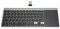 Kabelloses Tastatur-Touchpad mit Touchpad, 2,4 G Kabellose QWERTY-Tastatur mit Trackpad, Tragbare Ultradünne, Ergonomische Schreibmaschine, für Computer-Laptop-Tablet