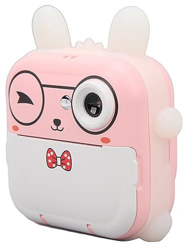 Fotocamera con Stampa Istantanea per Bambini, Videocamere Digitali 1080P, Schermo IPS HD da 2,4 Pollici, Fotocamera Istantanea per Bambini da 24 MP, Fotocamera Digitale con