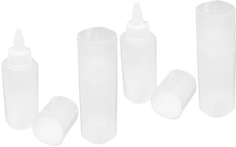 PRETYZOOM 4 Stück Tragbare Quetschflasche Honigspender-quetschflasche Küchenhelfer Spritzbehälter Flaschen Zum Auspressen Von Saucen Ölsprüher Honigflaschen Polypropylen Wiederverwendbar