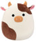 Squishmallows SQCR07700 - Ronnie die Kuh 40 cm, offizielles Jazwares Plüsch, superweiches Kuscheltier