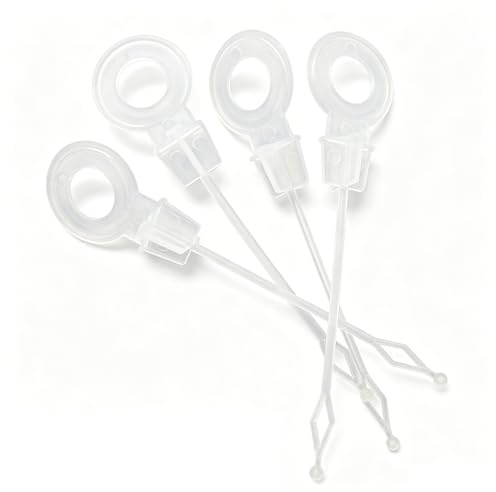 4 piezas universales para frigorífico y congelador, orificio de drenaje para émbolo de refrigeración, orificio de drenaje para frigorífico, émbolo de plástico, accesorios de drenaje (9,5 cm, blanco)