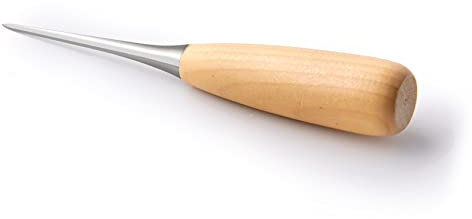 Awl, Vorstecher mit Holzgriff, Rundklinge Ahle 1 Stück