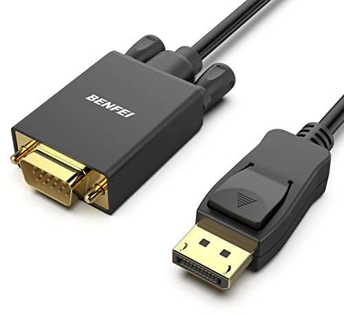 BENFEI Cavo DisplayPort a VGA 0,9M, Unidirezionale DP DisplayPort Computer a VGA Monitor 1080P maschio a maschio placcato in oro per Lenovo Dell HP ASUS e altri marchi