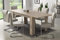 Dmora - Ausziehbarer Esstisch, Ausziehbare Konsole, Moderner Tisch mit Auszug, 140 / 200x88h75 cm, Farbe Ulme hell