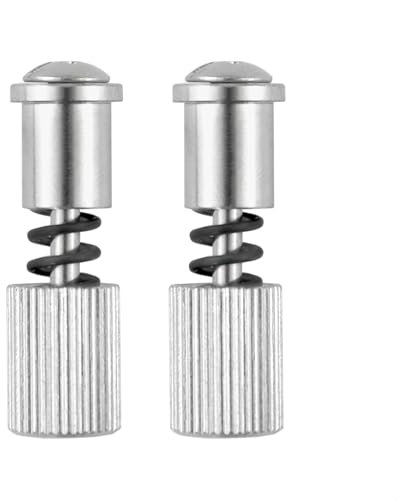 2 morsetti universali a molla, regolabili, a cambio rapido, con viti, per macchina da cucire industriale piatta, accessorio ausiliario per un facile cambio dell'ago