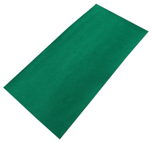 HOMOCONO Alfombra para Reptiles Almohadilla para Caja de Mascotas de Poliéster Verde, Sustrato para Terrarios 1 Pieza Adecuado para Reptiles y Tortugas