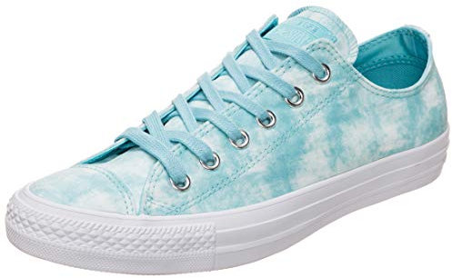 Converse Unisex-Erwachsene CTAS OX Fitnessschuhe, Grün (Bleached Aqua/Bleached Aqua 486)