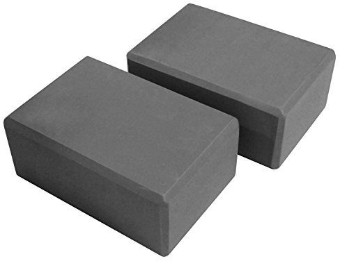 VLFit Lot de 2 Blocs de Yoga (GRIS)