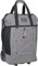 KEANU Einkaufstrolley Shopper XL Damen Herren Tasche Einkaufsroller Korb Handgepäck Flugreise Bahnreise Sauna - 40 Liter Grosse Räder - Farbauswahl (Grey Melange Pink Tension)