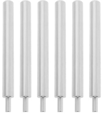 ECSiNG Lot de 6 Ancrages à Enfoncer 1/4-20 pour Béton Fixations Industrielles pour Matériaux Durs 5 X 10 X 97 Mm